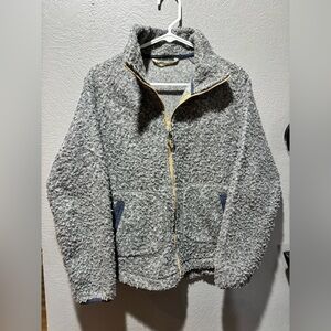 Woolrich Siskiyou fleece full zip jacket size small
